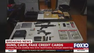 Daphne Police charge man with trafficking stolen identities