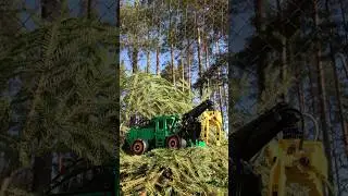How to make it FASTER🔥LEGO #42157 John Deere Skidder Turbo Mode activated! #johndeere#legotechnic