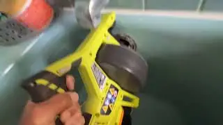 How to unclog a shower drain with Ryobi 18V Drain Auger