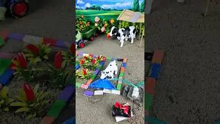 Diorama mini farming|#minicowshed