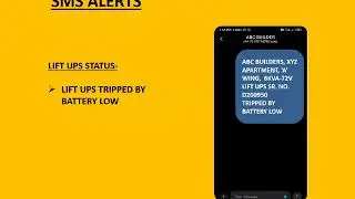 Renutron Lift UPS : SMS Alert Feature