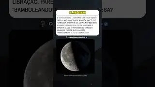 Voc&ecirc; n&atilde;o enxerga toda a Lua #curiosidades #mist&eacute;rios
