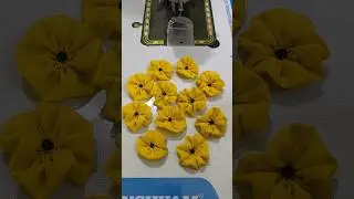 How to make fabric flower / Very easy to make fabric flower / cloth flower making Ideas