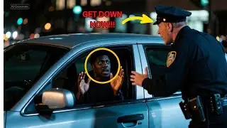 PULLED OVER FOR FITTING THE DESCRIPTION....THE OFFICER PAID THE PRICE