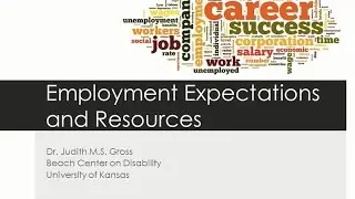 Employment Expectations and Resources for People with Disabilities I Kennedy Krieger Institute