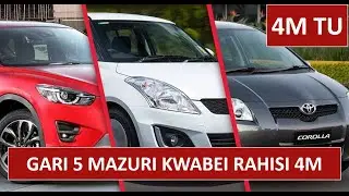 USHAURI:Magari 5 kwa Watu Maskini/Ya Kifahari na Bei Raisi Sana