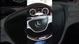Mercedes s class S400 hybrid interior