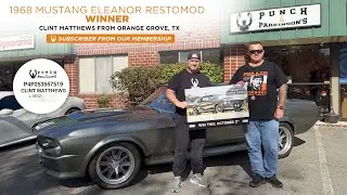 1968 Mustang Eleanor Restomod Giveaway