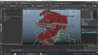 My latest Robot Rig is all set to roll into animation Transformers