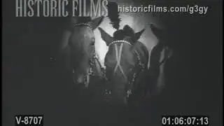 Historic Films Stock Footage Archive  - V 8707
