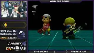 Immunity - Hyperflame (Lucas) vs StereoKiDD (Ness) - Winners Semis - Smash Project M