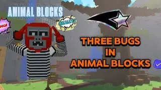 3 bugs in animal blocks #animalblocks #animalblocks @animalblocks #animalblocks #bugs #tutorial