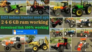 FS 23 Indian Tractor Mod Download link // best indian tractor 🚜 #fs23 