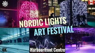 Toronto Nordic Lights Festival 🎉|| Harbourfront Centre ⛴|| A Dazzling Display 🥳🌈|| 🇧🇩🇨🇦