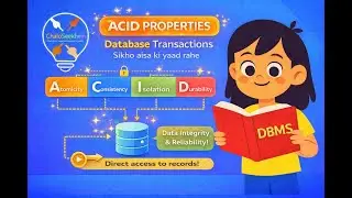 Database Transactions (ACID PROPERTIES)in DBMS with Interview Questions | Sikho Aisa Ki Yaad Rahe.👈🏻