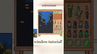 HOW TO DRAW A WINDOW TUTORIAL 🩷 can tocaboca make customisable windows next? how cool would that be