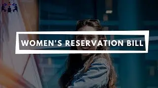 Women's Reservation Bill - GD Topic | Group Discussion Topics with Answers