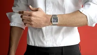 [4K] Cartier Santos — часы высокого часового искусства с большим синим циферблатом? Обзор и макро...
