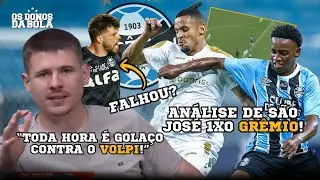 ANÁLISE COMPLETA DE GRÊMIO 0X1 SÃO JOSÉ | 