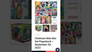 What I ordered VS What I got #manga #chainsawman #anime #shopping
