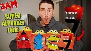NE JAMAIS COMMANDER LE HAPPY MEAL SUPER ALPHABET LORE  À 3H DU MATIN !! (mauvaise idée...)