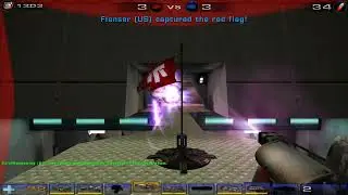 Unreal Tournament 2004 GamePlay | VCTF | 2025-11-17 | Space Station | Right