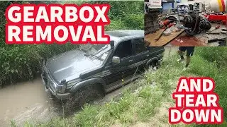 #toyota   Hilux Surf 4Runner Manual Gearbox Removal and Tear Down. R150F