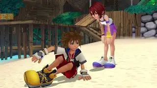 Kingdom Hearts 1.5 HD Cloud Demo Nintendo Switch Gameplay