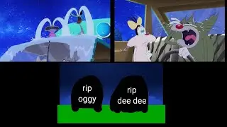 (sad 😭)space song goodbye rip oggy dee dee crying the end dead