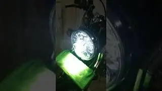 testing led daymaker 5,75 di cb merah