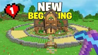 MINECRAFT PE🔥 Survival Series Ep 1 in Hindi 1.21 | Made OP Survival Base &  Armor🤩 #minecraftpe
