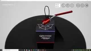 Virtual Qube Servo  Single Swing Pendulum Balancing
