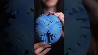 #asmr Amazing 3D printed shape shifting ball