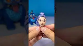 Cute Rumi 😍 KPop Demon Hunters  HUNTRIX Golden #kpopdemonhunters #polymerclay #art #rumi