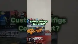I love custom minifigures #lego #legominifigures #legomech #legocontent #legoninjago #legosets