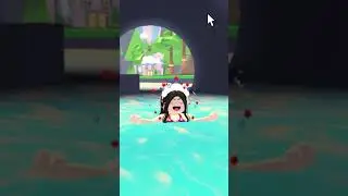 How to have clear water in adopt me on mobile?