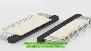 micro connector types AS9100 for ADAS camera micro coaxial connector for 3D depth 40 AWG Airbag Syst