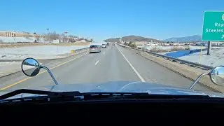 2/11/26, Relaxing 1.5 Hour Drive Through Snowy Virginia | Trucking POV