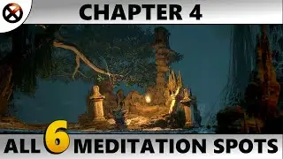 BLACK MYTH WUKONG All Meditation Spots (CHAPTER 4) Free Skill Points