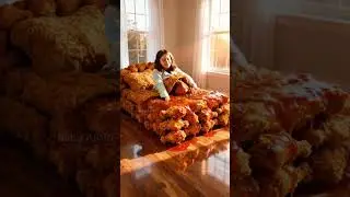 【ASMR】Which bed would you sleep in? 🍰🍗 | Berry Pie, Marshmallow, Fried Chicken | Relaxation #asmr