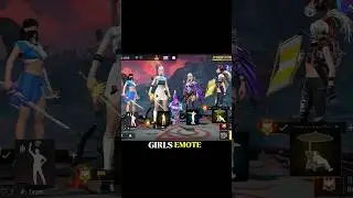 GIRLS VS BOYS EMOTE🥵 #freefire #shortvideo #zenozff