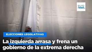 Elecciones legislativas francesas: La izquierda arrasa y frena un gobierno de la extrema derecha