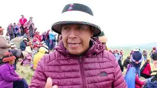 Comunidad Fuerabamba 53 d&iacute;as de protesta Edison Vargas Huamanga Vicepresidente de la comunidad de Fu
