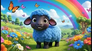 Baa Baa Colorful Sheep Parade | Learn Colors with Sheep | Fun Nursery Rhyme for Kids
