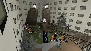 “NPCs in a Liminal Hotel 😰| Mighty Gamer | #nextbots #mightygamer