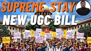 UGC Bill 2025:Supreme Court Stays New UGC Rules | Big Relief for Students #trending #breakingnews