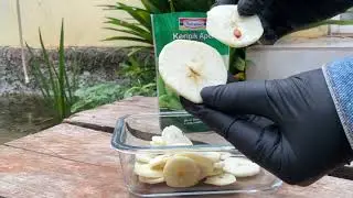 Crunchy Bliss: Indomaret Apple Chips Unboxing & ASMR Review