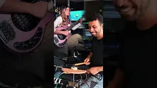 Drum cover com a fera do baixo @gianerangel #drums #facavocemesmo