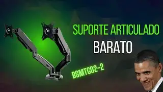 Vale Apena Comprar um Suporte Articulado para o Monitor? Bluecase BSMTG01-2