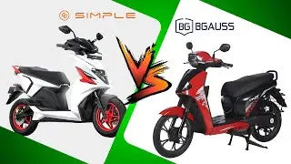 Simple Energy One Gen 2 против BGauss BG RUV 350 | МЕГА СРАВНЕНИЕ #автомобиль #электромобиль #ev
